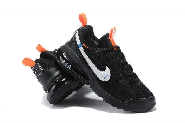 A M 270 Futura Black White Running Sneakers