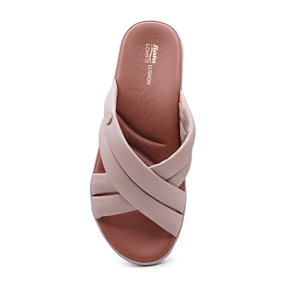 Bata Comfit RIDE FIT Slip-On Flat Sandal for Women