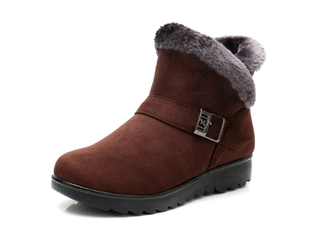 Changae Women's Platform Snow Booties