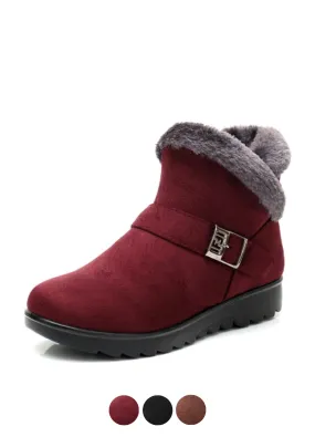 Changae Women's Platform Snow Booties