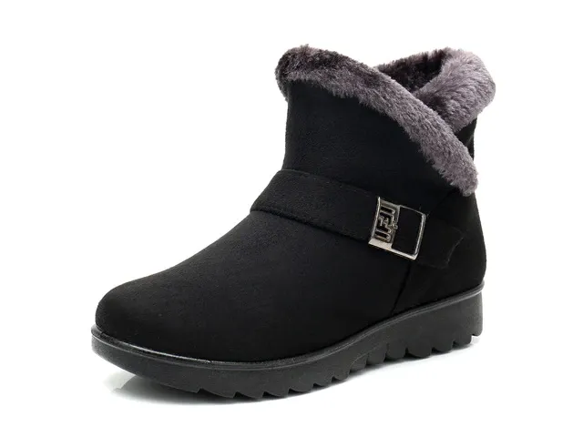 Changae Women's Platform Snow Booties