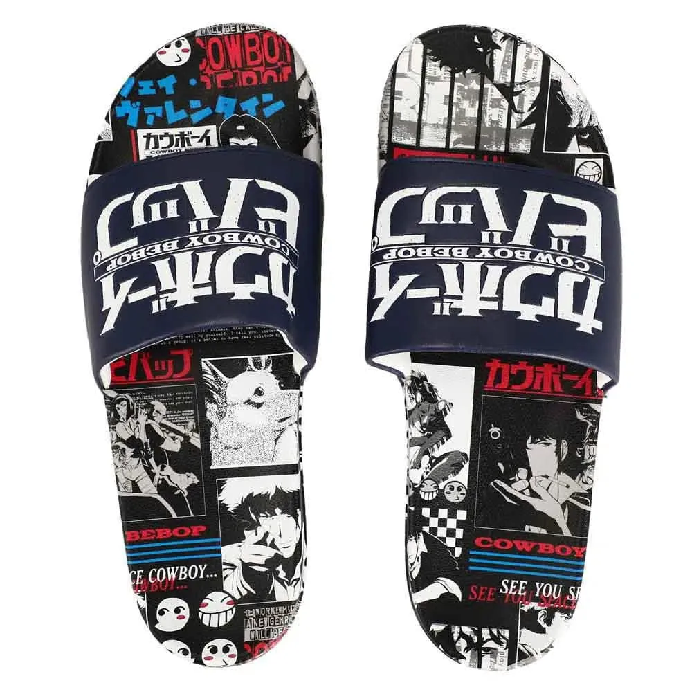 Cowboy Bebop - See You Space Cowboy Athletic Slide Sandals - Bioworld