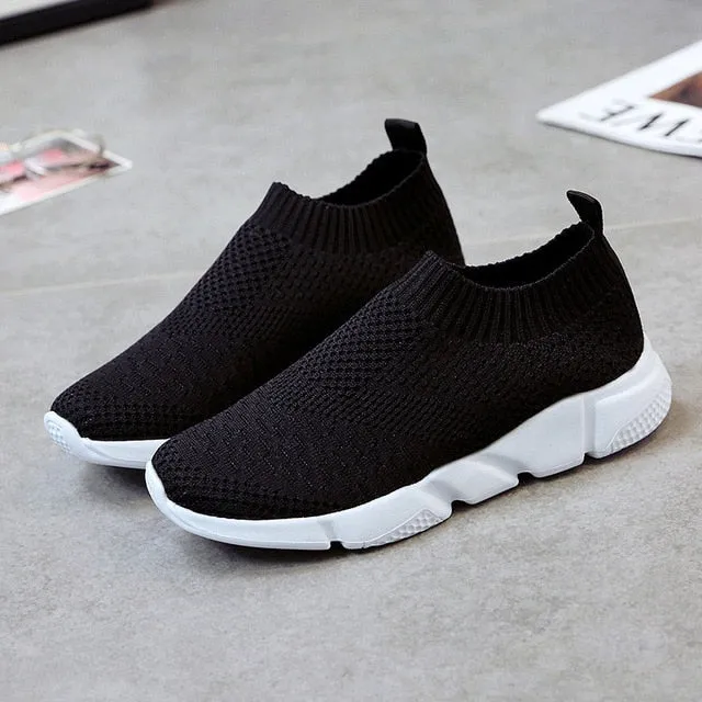 Designer Women Running  Sneakers Breathable Sport Sock Shoes