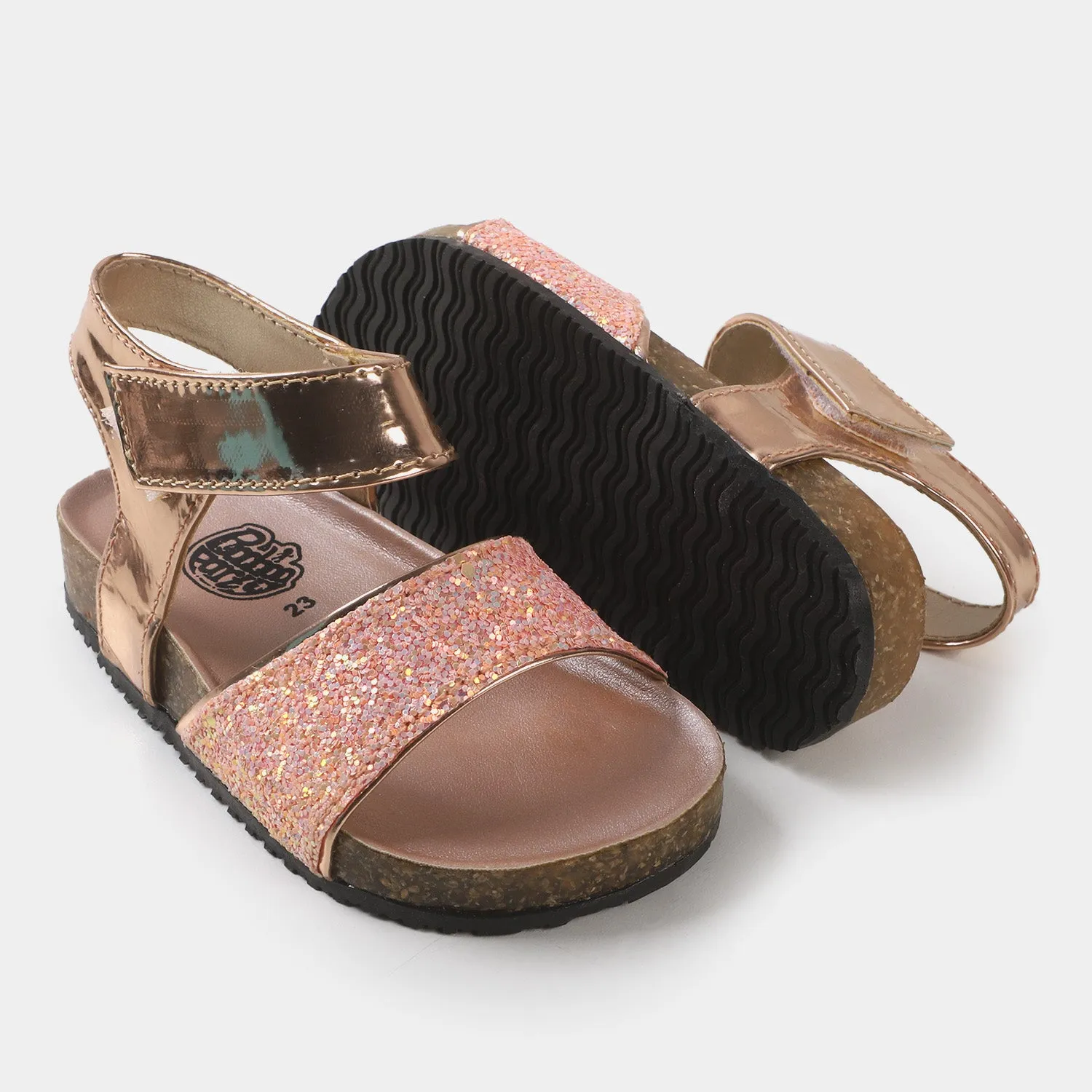 Girls Sandal SD-44 - Peach