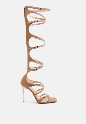 Gossip Dramatic Strappy Stiletto Heels