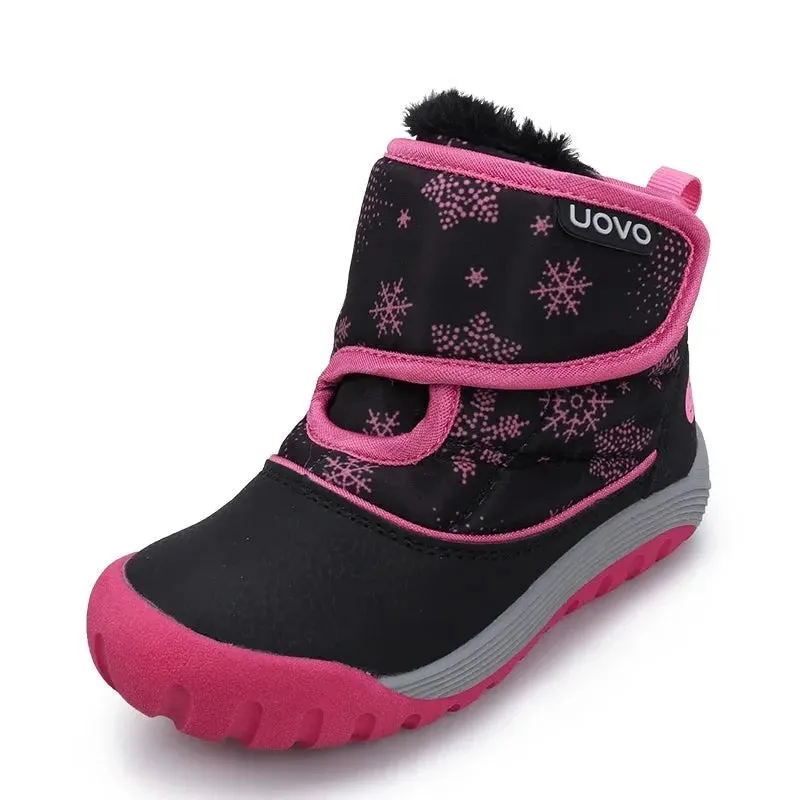 Kids Boys and Girls Warm, Breathable Snow Boots