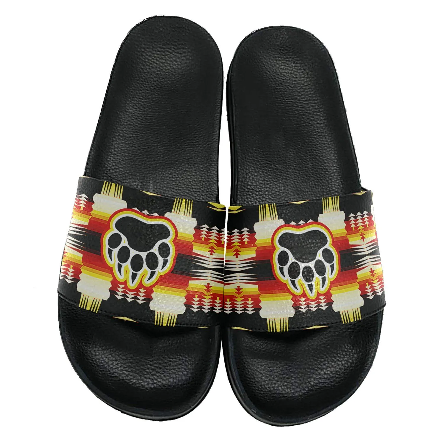 Medicine Wheel Sage Bearpaw Slide Sandals