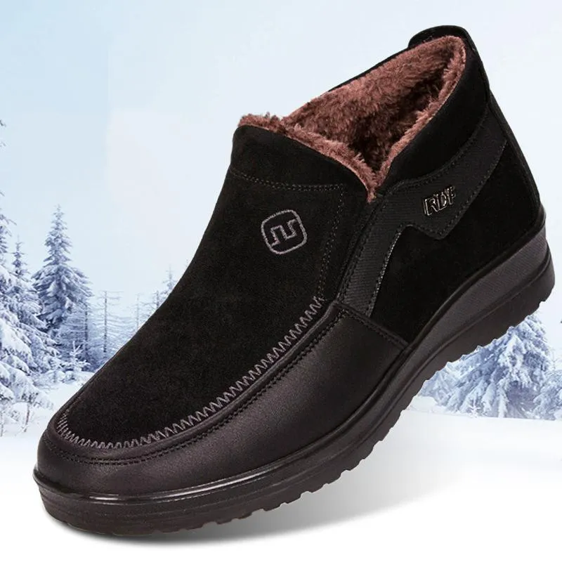 Men's Winter Warm Boots | Plus Size