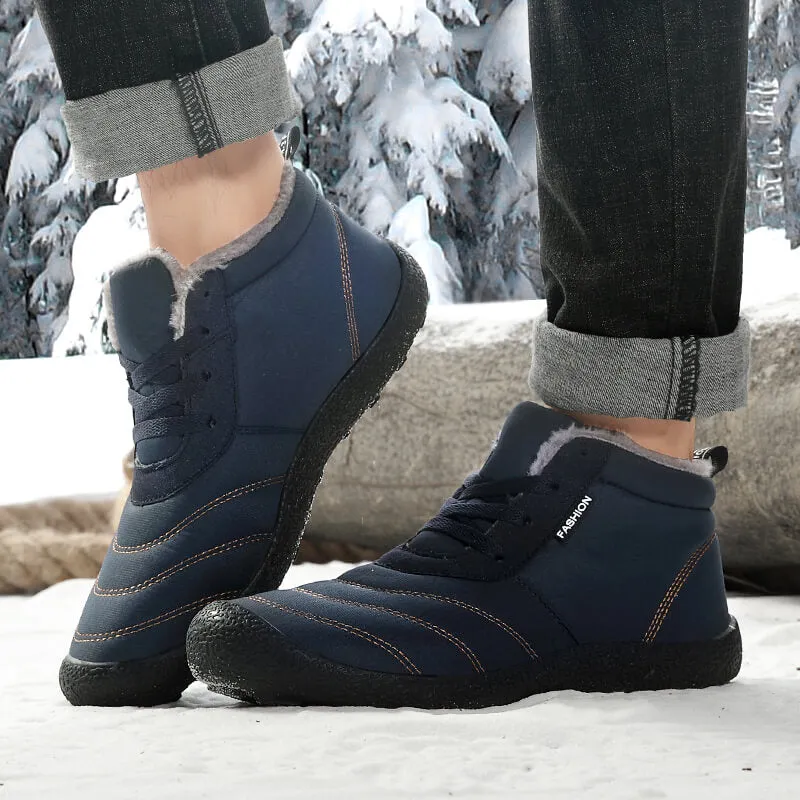 Men's Winter Warm Waterproof Ankle Boots