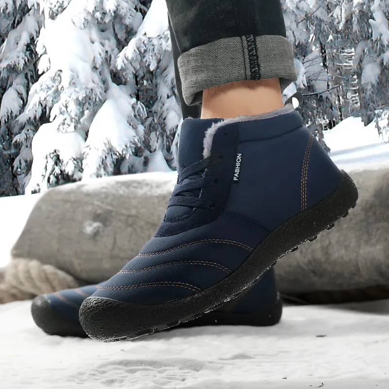 Men's Winter Warm Waterproof Ankle Boots