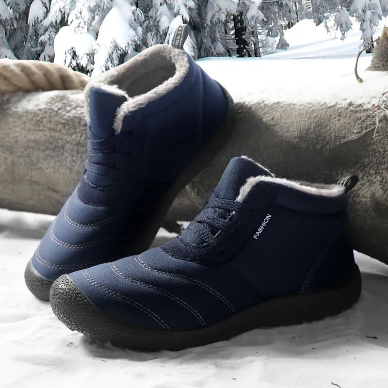 Men's Winter Warm Waterproof Ankle Boots