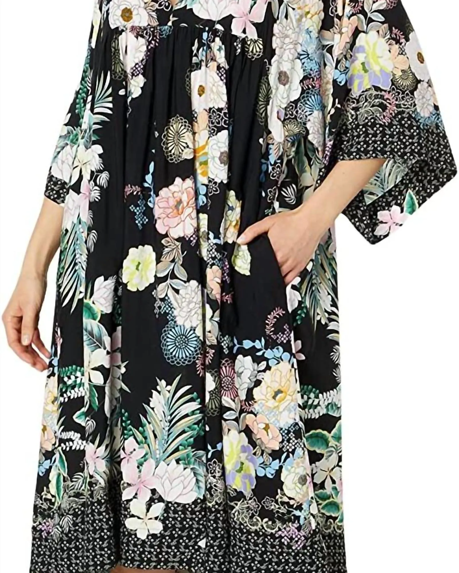 Mila Easy Cover-Up Dress in Multi | Multi