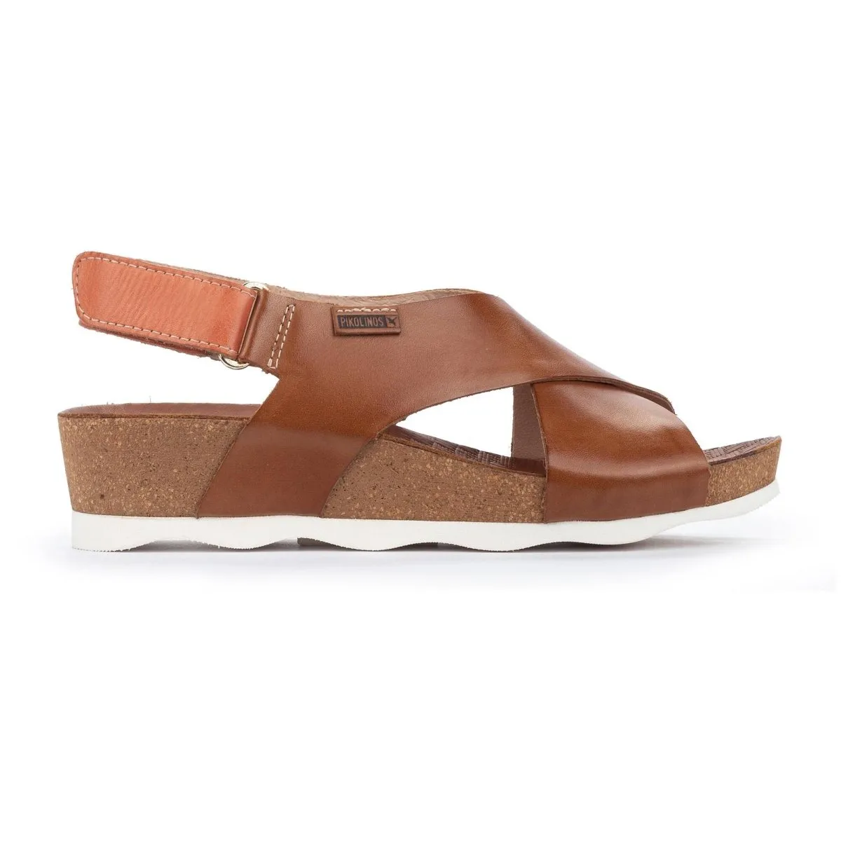 Pikolinos Mahon W9e-0912 Women's Wedge Sandal In Brandy