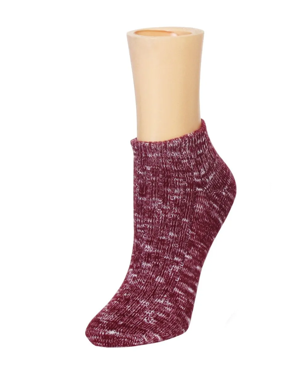 Rib Space Low Cut Running Super-Fit Cotton Socks