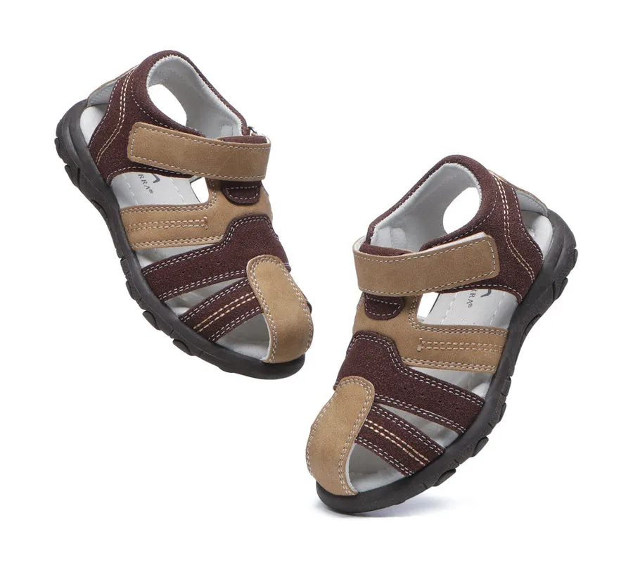 TARRAMARRA Kids Hook and Loop Roma Easy Walk Sandals