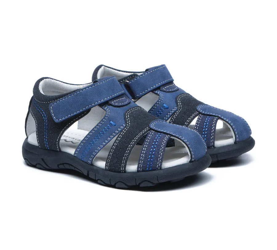 TARRAMARRA Kids Hook and Loop Roma Easy Walk Sandals