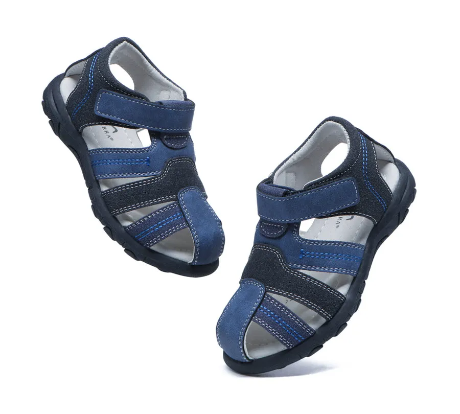 TARRAMARRA Kids Hook and Loop Roma Easy Walk Sandals