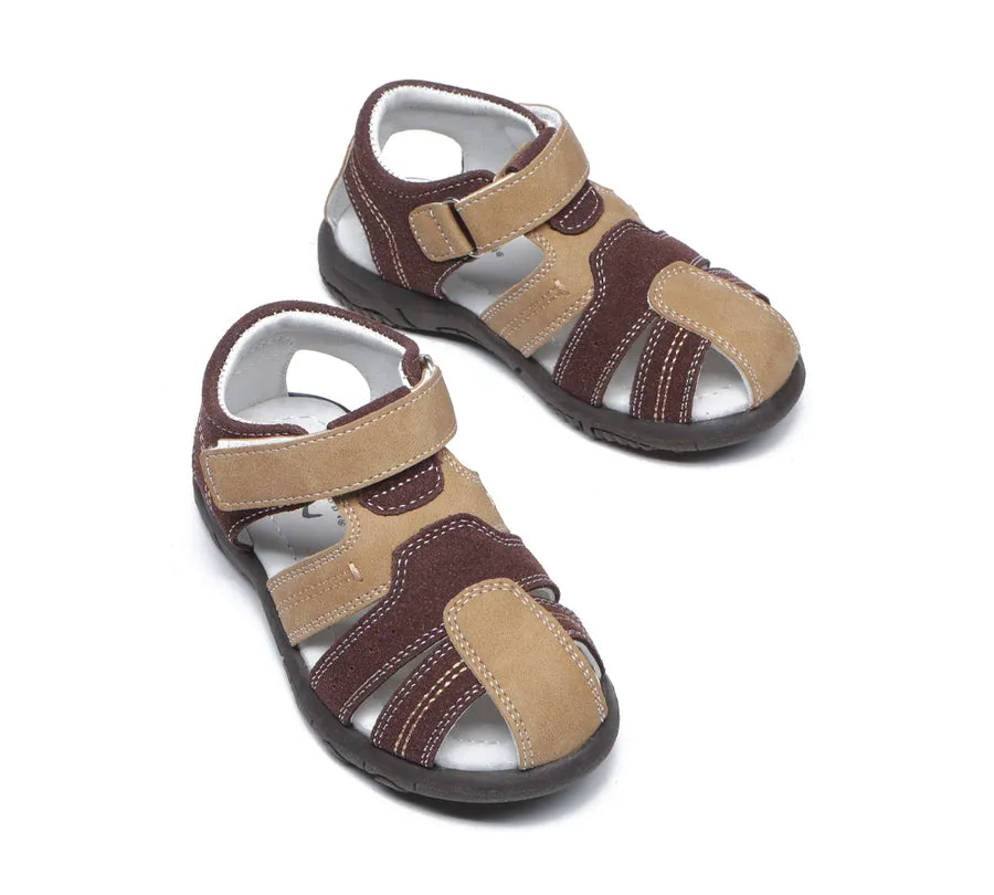 TARRAMARRA Kids Hook and Loop Roma Easy Walk Sandals