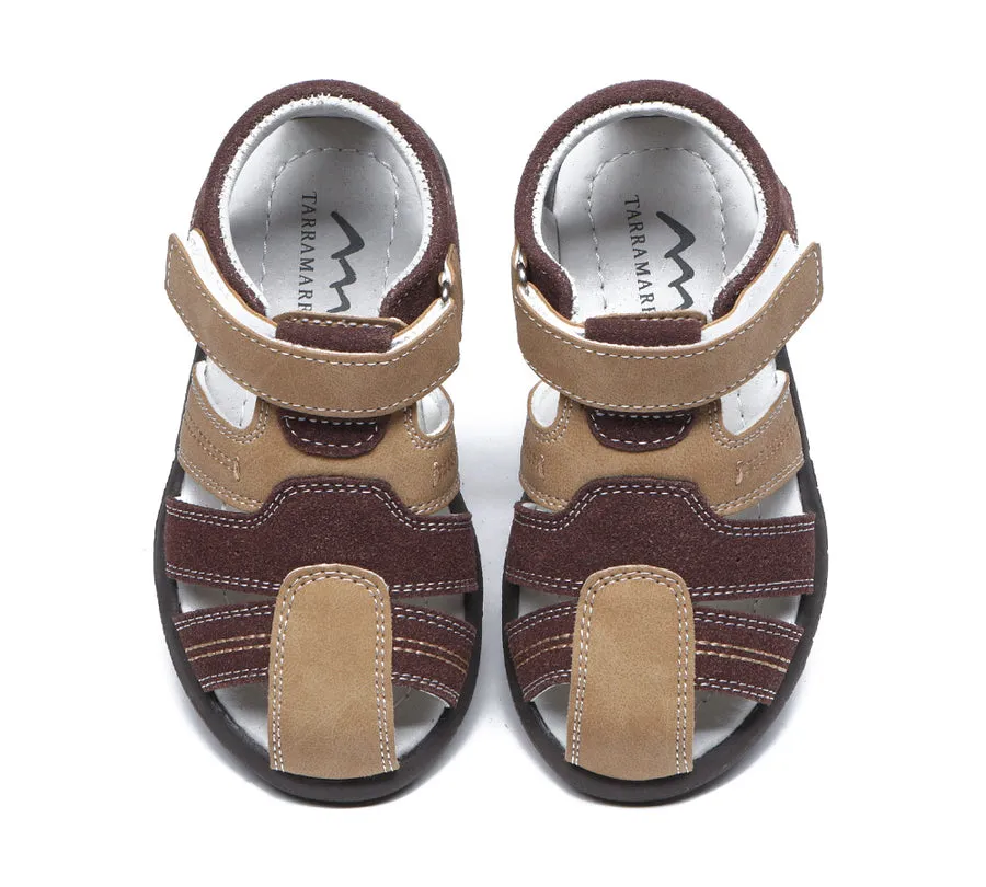 TARRAMARRA Kids Hook and Loop Roma Easy Walk Sandals