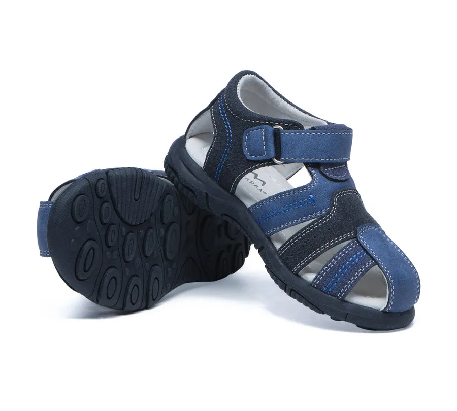 TARRAMARRA Kids Hook and Loop Roma Easy Walk Sandals