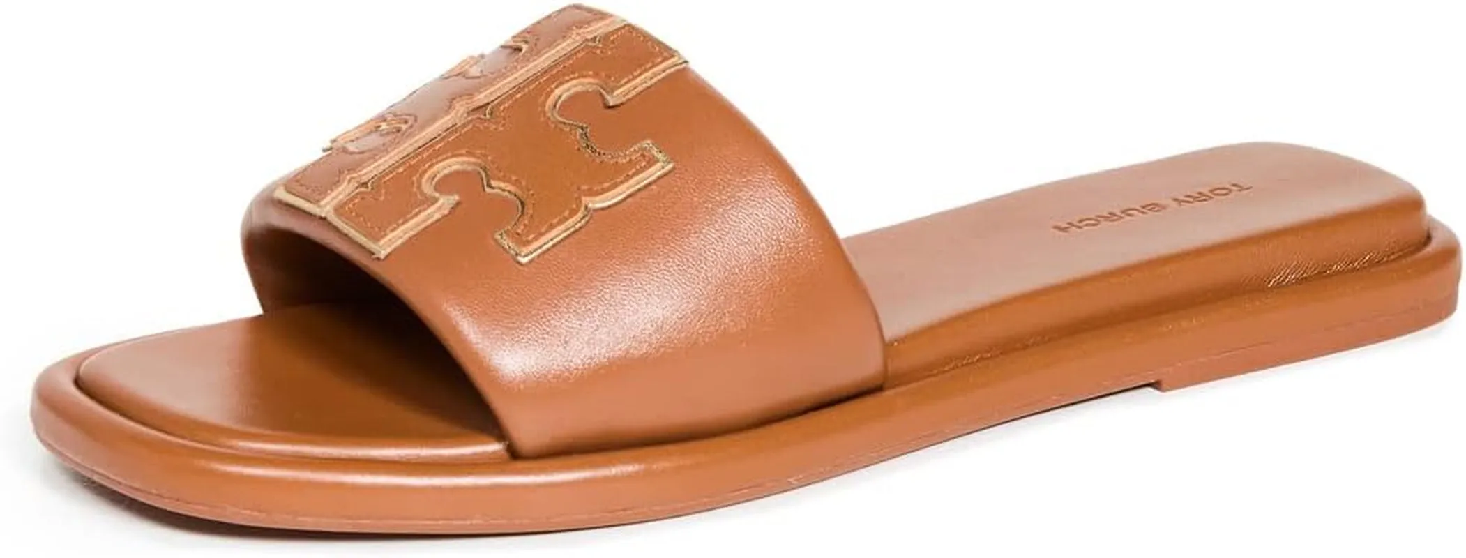 Tory Burch Luxe Leather Slide Sandals