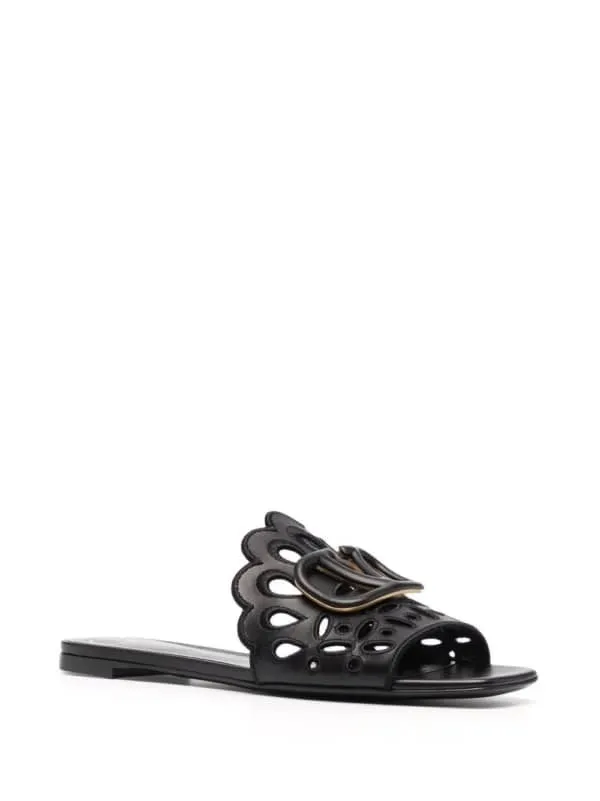 VALENTINO GARAVANI - VLOGO Signature slide sandals