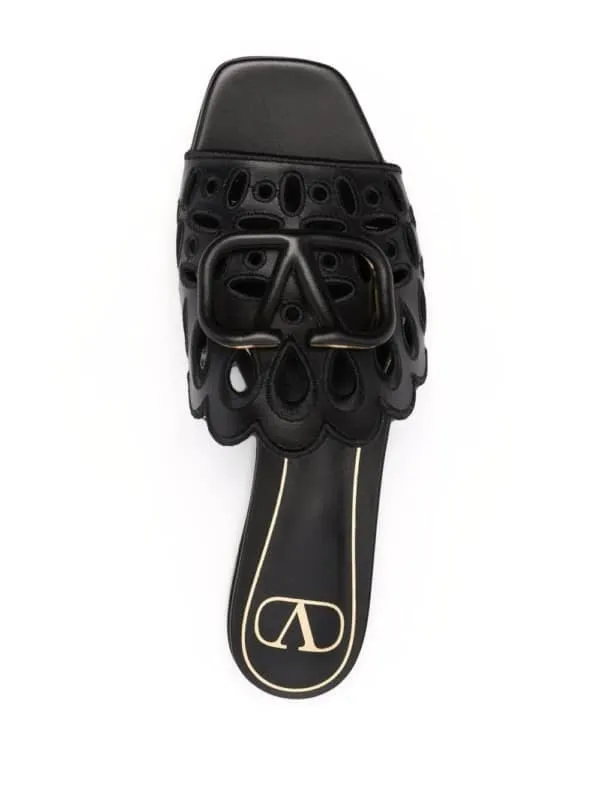 VALENTINO GARAVANI - VLOGO Signature slide sandals