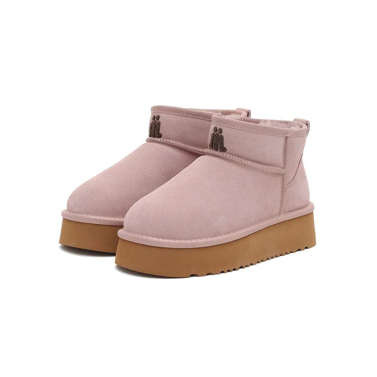 Warm Fleece-Lined Ankle Snow Boots