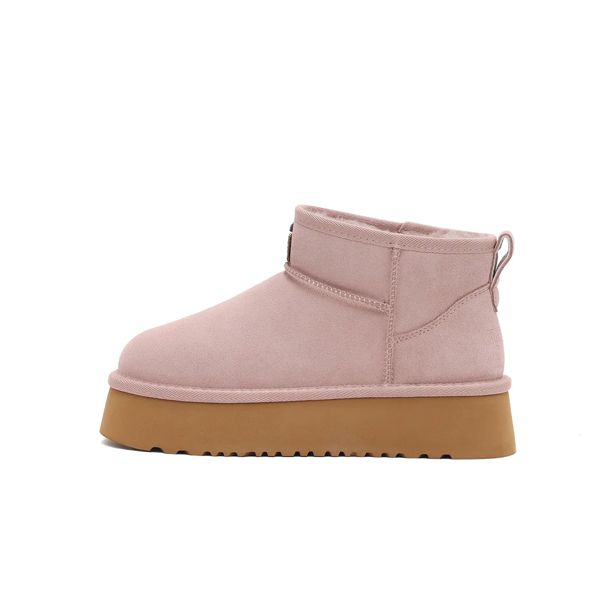 Warm Fleece-Lined Ankle Snow Boots